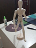 漫画木偶人2寸关节人偶人体模型素描人偶小木人木人偶关节手绘画模手木头小人可转动美 12英寸（30cm）木人 实拍图