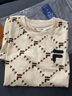 FILA FUSION 斐乐潮牌女子针织连衣裙夏新款宽松潮流运动裙子 仿古白-IV（宽松版型） S 160/80A 实拍图