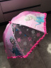 迪士尼儿童雨伞女童小学生幼儿园宝宝公主可爱长柄宝宝儿童伞 冰雪粉色 20305 -Q 实拍图