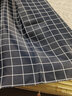云瑾学生宿舍床帘下铺强遮光布帘子上铺寝室男女生单人隔音防尘帘 黑格子/2片帘 1.2m高(下铺) 实拍图