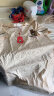 猫人（MiiOW）【防螨抗菌纯棉】女士睡裙睡衣女可爱小熊套头家居服米白L 晒单实拍图