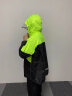 中大童雨衣雨裤分体套装男童女孩学生上学专用儿童自行车骑行雨披 绿拼黑套装【赠送手提收纳袋】 XL（推荐115-130cm） 晒单实拍图