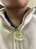 黛螺 天然黄水晶貔貅吊坠平安扣挂件本命年项链送男女朋友礼物 小款 实拍图