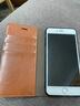 iCoverCase苹果6s手机壳手机套 适用于iphone6s/plus 6/6splus-5.5英寸棕色+钢化膜+透明壳 实拍图
