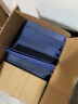 路小雅10个装加厚档案盒塑料文件盒A4折叠资料夹收纳盒办公批发定制订做 10个深蓝12mm 晒单实拍图