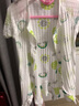 优奇婴儿衣服夏季薄款纯棉短袖连体衣新生儿衣服男女宝宝睡衣哈衣爬服 短袖【印花】小猪气球 73cm 实拍图