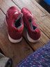 红青百年休闲鞋男冬款加绒棉鞋一脚蹬中老年软底防滑健步鞋男女旅游户外鞋 红色(女款) 41 实拍图