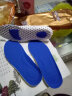南极人 3双儿童运动鞋垫透气吸汗防臭宝宝小孩专用可裁剪男童女童 双减震（白底蓝面） 26-31码可裁剪（长约20cm） 晒单实拍图