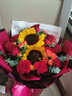 百花馆鲜花向日葵花束玫瑰花真花生日礼物送老师女生长辈同城配送当日达 岁岁念安|dyf51 实拍图