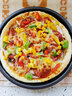 畅印 烘焙模具 不粘披萨盘黑色宽边6寸7寸8寸烤盘家用比萨盘PIZZA盘 【29670】8英寸 实拍图