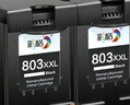 彩格适用惠普HP803XXL黑色墨盒两个装 HP 1111 1112 2131 2132 2622 2621黑色超大容量墨盒 2623墨盒 实拍图