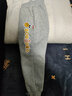 巴布豆儿童裤子男童棉裤加绒加厚秋冬中大童外穿宽松休闲裤童装长裤 灰 篮球巴布豆 140 实拍图