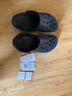 卡骆驰（crocs）洞洞鞋男鞋女鞋 25夏季新款贝雅拖鞋轻便透气情侣鞋沙滩鞋凉鞋 贝雅系列-纯黑色 37 -38 /M5W7/230mm 实拍图