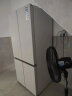 松下（Panasonic）冰箱十字对开门510升冰箱APP智控银离子除菌风冷无霜磨砂面板白色NR-ED51CTA-W 实拍图