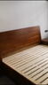 南宜胡桃木实木床双人床现代中式简约经济型高箱储物床卧室家具8518 【升级静音床板】实木床+1个床头柜 【普通橡胶木款】1.8*2.0米 实拍图