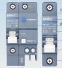 正泰(CHNT)空气开关空开断路器2P 3P 4P 小型家用 NB3 2P 63A 实拍图