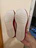月星童鞋 日本进口幼儿园室内鞋 四季儿童帆布鞋男童小白鞋女孩居家鞋 红色 22 (内长14cm适合脚长13.5cm) 实拍图