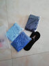 雀喜美中老年人男士内裤男纯棉加大码宽松加肥爸爸老人三角裤透气短裤 天蓝+藏青+淡蓝 2XL 150-170 2尺6--3尺1 实拍图