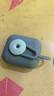 ROCK苹果Airpods二代一代保护套Airpods1代2代耳机套壳硅胶款带挂绳纯色防丢不粘指纹防摔防尘豆沙绿 实拍图