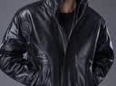 皮尔卡丹（pierre cardin）高档精品 头层牛皮机车服中老年加棉宽松冬季飞行员皮夹克真皮皮 黑色(头层牛皮) 2XL (体重130-150斤) 晒单实拍图