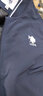 U.S. POLO ASSN.夹克外套男秋冬休闲男士立领飞行茄克宽松保罗上衣 黑色 XL  实拍图