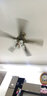 V-POWER美式风扇灯餐厅吊扇灯直叶扇客厅家用复古电扇灯一体带灯风扇吊灯 52寸-LED/5灯 变频+摇控 实拍图