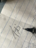 晨光（M&G） 文具0.38mm黑色蓝色红色中性笔全针管签字笔GELPEN系列水笔12支GP1212 黑色  实拍图