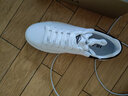 海澜之家HLA男鞋休闲鞋厚底增高小白鞋透气板鞋HAABXM4DAU587 白色44 实拍图
