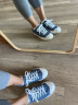 无印良品（MUJI）女式 不易疲劳 不易沾水 运动鞋（女士） 帆布鞋 休闲鞋 EDC01C0S 烟熏蓝色 235mm/37码（2.0） 实拍图
