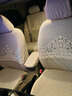 宜美24汽车坐垫全包围加厚蕾丝汽车座套专车定制四季通用坐垫套座椅套 B款米色全包 专车定制 下单时请备注车型 实拍图