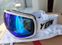 YEON儿童滑雪镜双层镜片大视野框架柔软高清防雾 RYAN-YEONB001 白框灰片3-9岁 晒单实拍图