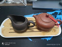 清淤坊 家用简约功夫茶具茶盘储水密胺干泡小号茶台日式竹制旅行托盘 扁舟白茶盘31*12*2.5cm 实拍图