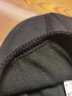 JEEP帽子男士毛线帽防风护耳保暖加绒棉帽潮流韩版羊毛混纺秋冬针织帽休闲防寒帽 A0190黑色 实拍图