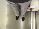 探拓（TECTOP）速干裤 男户外弹力透气快干长裤系带耐磨登山裤 PS7053 男款浅灰色 XL 实拍图