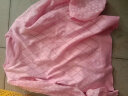 欧洛黛针织衫女春秋装女新款小镂空蕾丝拼接针织薄款毛衣宽松打底衫上衣 粉红色 XL 建议110-120斤 实拍图