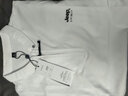 JEEP SPIRIT吉普短袖T恤男polo半袖新款男士夏季t恤衫商务休闲翻领上衣体恤纯 T118 白色 M (90-110斤) 实拍图