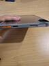 cancelcance1 适用苹果iPad mini6 2021款8.3英寸便携保护透明防摔防弯壳简约瑾 灰色【按键橘】 高透 iPad mini6(8.3英寸) 实拍图