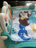 澳贝（auby）婴幼儿童玩具健身架萌猫乐园脚踏钢琴新生儿用品礼盒安抚早教运动 实拍图
