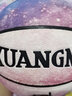 狂迷（kuangmi）星空篮球酷炫个性街球耐磨防滑花式蓝球梵高艺术7号情侣礼物蓝球 梦灵星【7号成年球】 配件大礼包 实拍图