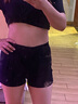 欧贝汐新款春夏季网红弹力牛仔短裤女高腰春秋冬显瘦紧身热裤 白色 L 实拍图