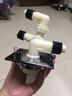 潜水艇洗衣机排水管接头与地漏连接头弯头洗衣池面盆洗菜盆三通下水管道全自动滚筒通用盖片小天鹅海尔 【仅接头不含地漏盖】接3根排水管 实拍图