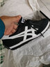 Onitsuka Tiger鬼塚虎男女鞋运动休闲鞋轻便跑步鞋厚底低帮鞋EDR 78 黑色 41.5 实拍图