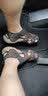 卡骆驰（CROCS）洞洞鞋男鞋士 2026夏季新款运动凉鞋凉拖激浪沙滩鞋网面透气拖鞋 激浪酷网- 排水快干-黑色 43-44 (280mm) 实拍图