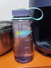 乐基因（nalgene）美国进口户外运动水杯子塑料tritan耐高温泡茶男女学生节日礼物 2178-2069紫红色 400ml 实拍图