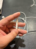 IMEV苹果耳机有线lightning扁头线控手机耳机iPhone14promax 13 12 11 7plus 8 XR SE半入耳式高清通话 【原奘芯片】高清线控丨无需蓝牙 实拍图
