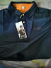 啄木鸟（TUCANO）短袖T恤男士夏季时尚棉质透气polo打底衫男装 藏青 2XL 实拍图