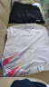 李宁（LI-NING）羽毛球服俱乐部系列男女速干比赛套装上衣裤子两件套 白/黑 XL  晒单实拍图