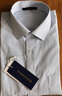 罗蒙短袖衬衫男士薄款条纹衬衫商务职业工装衬衣男装L82D08-18 41  实拍图