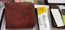 斌利袋鼠男士钱包短款防盗刷软皮拉链钱夹男复古质感时尚多功能驾驶证卡包 深咖色W98 实拍图