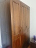 一木 实木衣柜 新中式 胡桃木 衣橱 大衣柜卧室 柜子 三门1# 【现货闪发】 实拍图